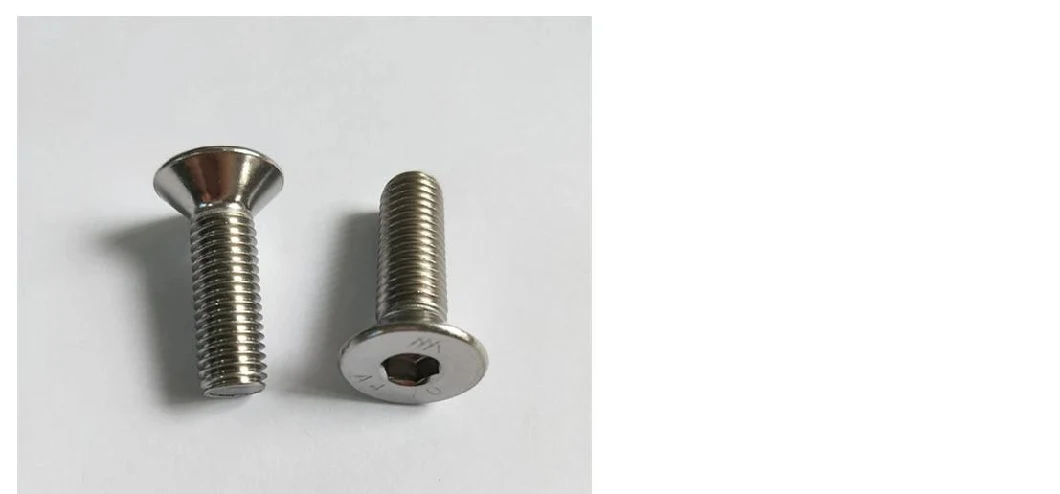 Stainless Steel DIN7991 Hexagon Socket Countersunk Head Cap Screws Hex Socket Flat Head Cap Screw Allen Bolts Csk Alloy Steel