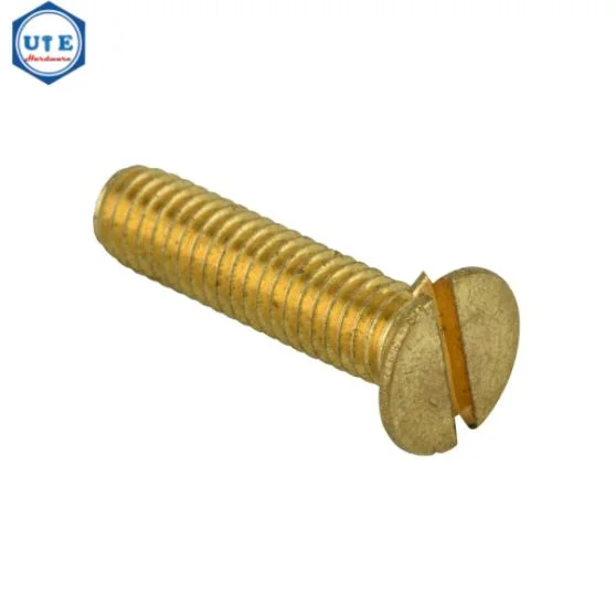 Brass H62 Pan/Countersunk Head Machine Screws/Self Tapping Wood Screw/Machine Screw